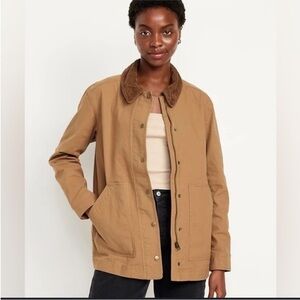 Old Navy Women's Brown Utility Jacket